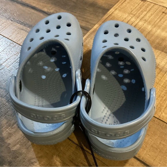 NWOT Crocs 204536 Kids Classic Clog Slip Oxygen Light Blue Unisex Toddler C10 - Picture 5 of 6